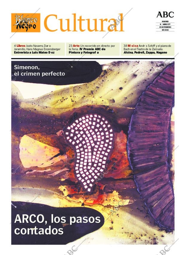 CULTURAL MADRID 15-02-2003 página 1