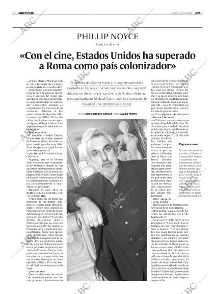 Periódico ABC CORDOBA 21-12-2003,portada - Archivo ABC