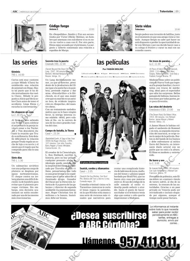 ABC CORDOBA 19-02-2003 página 89