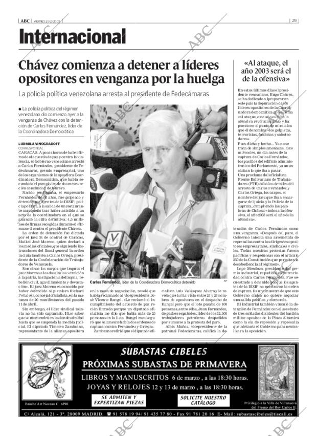 ABC MADRID 21-02-2003 página 29