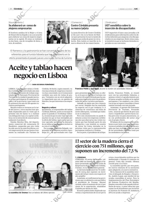 ABC CORDOBA 22-02-2003 página 34