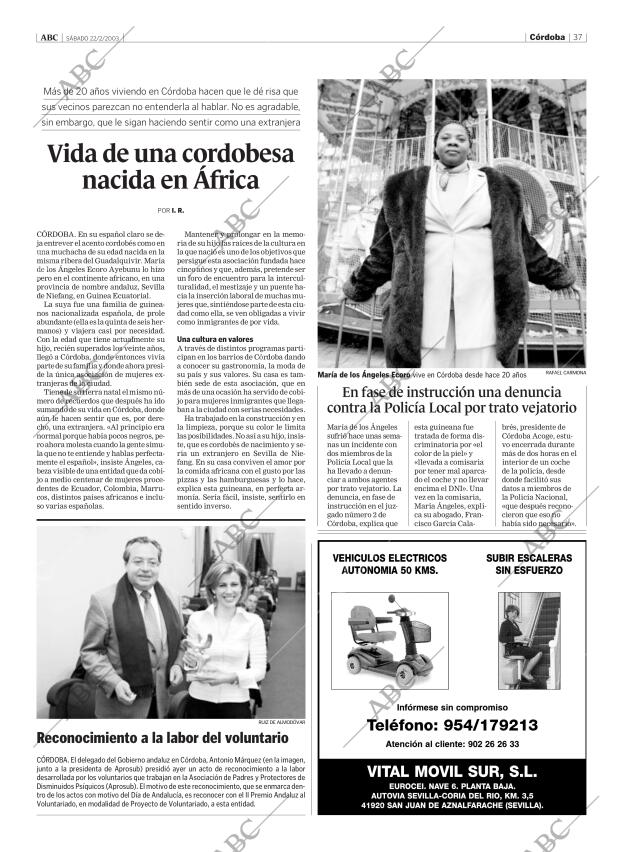 ABC CORDOBA 22-02-2003 página 37