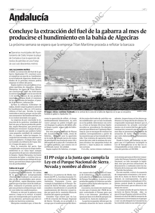 ABC CORDOBA 22-02-2003 página 47