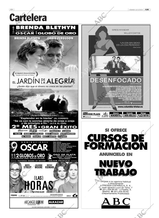 ABC CORDOBA 22-02-2003 página 64