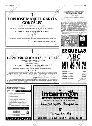 ABC CORDOBA 22-02-2003 página 66