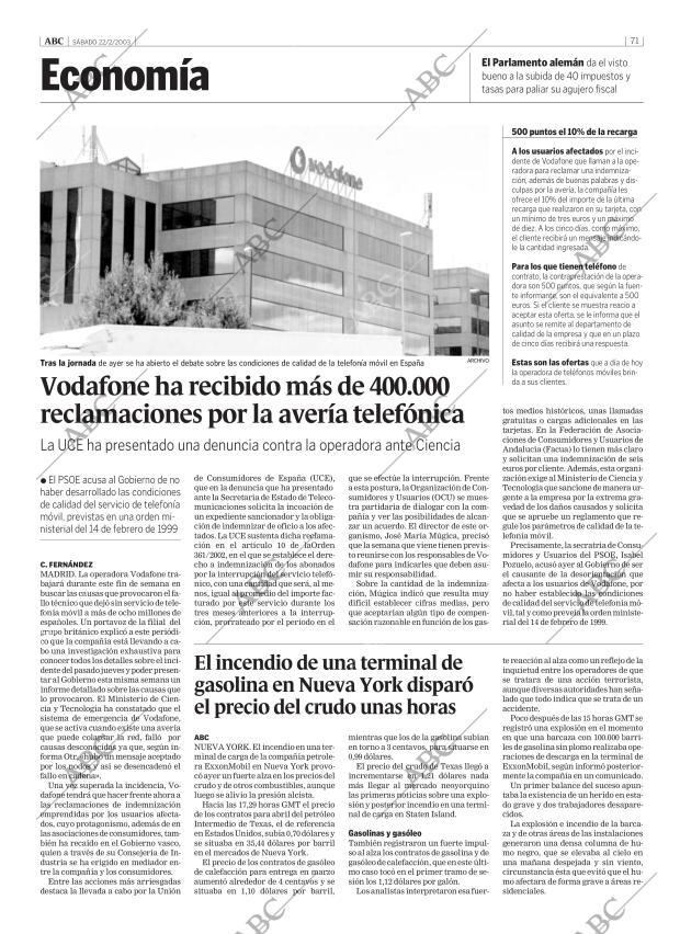 ABC CORDOBA 22-02-2003 página 71