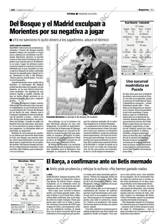 ABC CORDOBA 22-02-2003 página 81