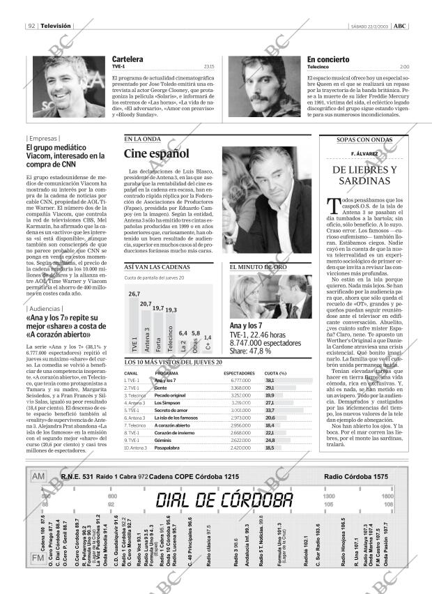 ABC CORDOBA 22-02-2003 página 92