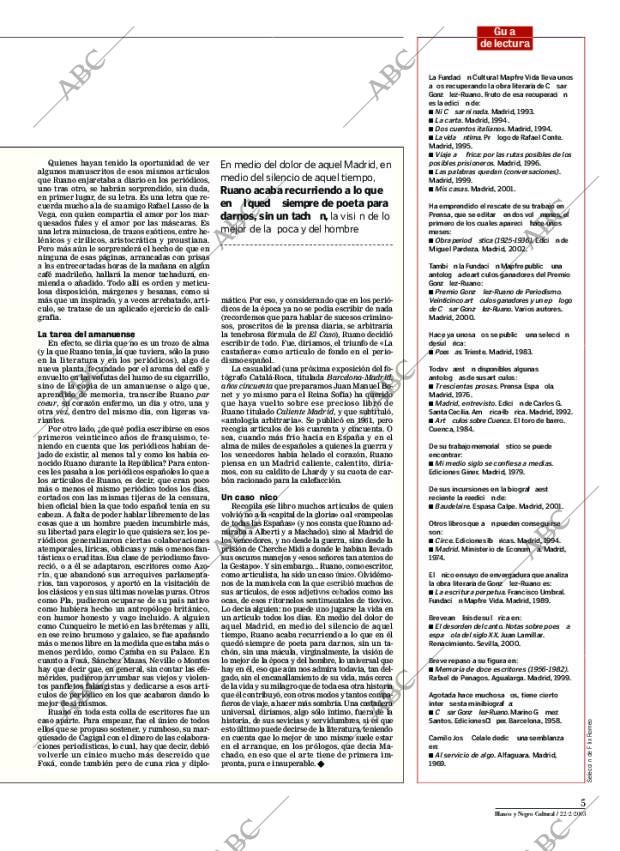 CULTURAL MADRID 22-02-2003 página 5