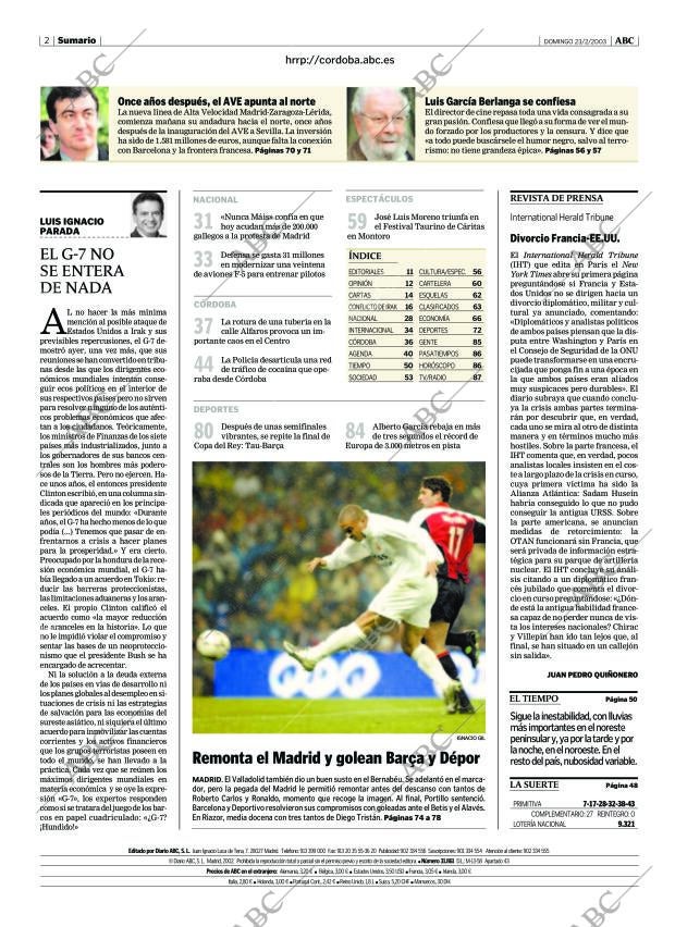 ABC CORDOBA 23-02-2003 página 2