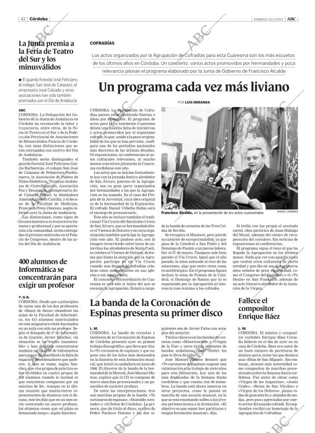 ABC CORDOBA 23-02-2003 página 42