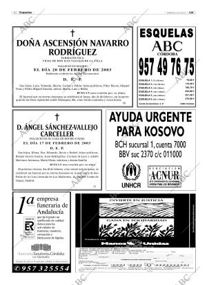 ABC CORDOBA 23-02-2003 página 62