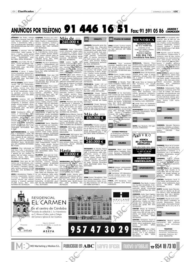 ABC CORDOBA 23-02-2003 página 64