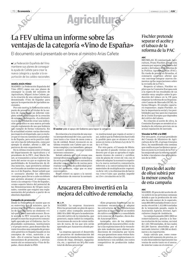ABC CORDOBA 23-02-2003 página 70