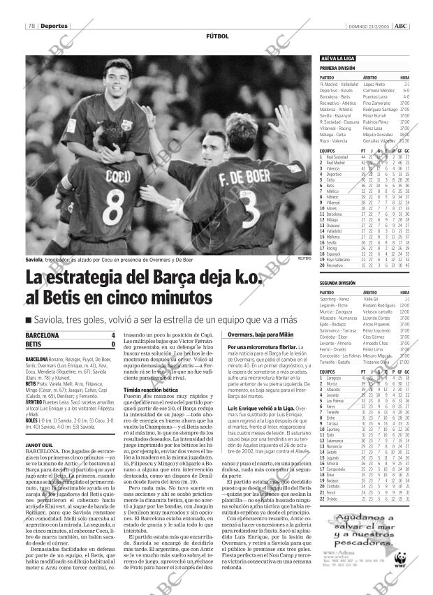 ABC CORDOBA 23-02-2003 página 78