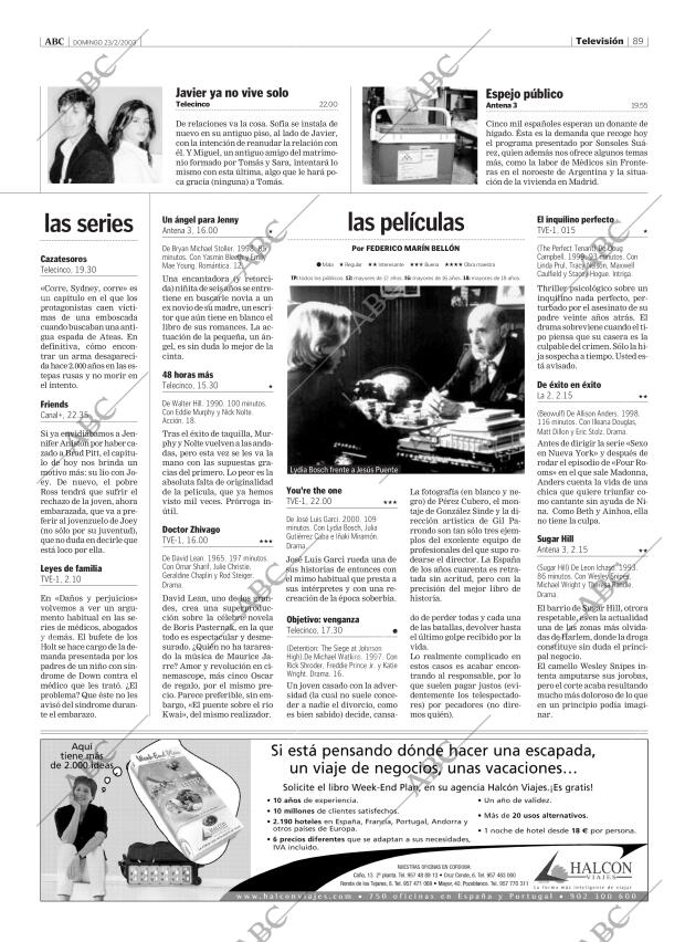 ABC CORDOBA 23-02-2003 página 89