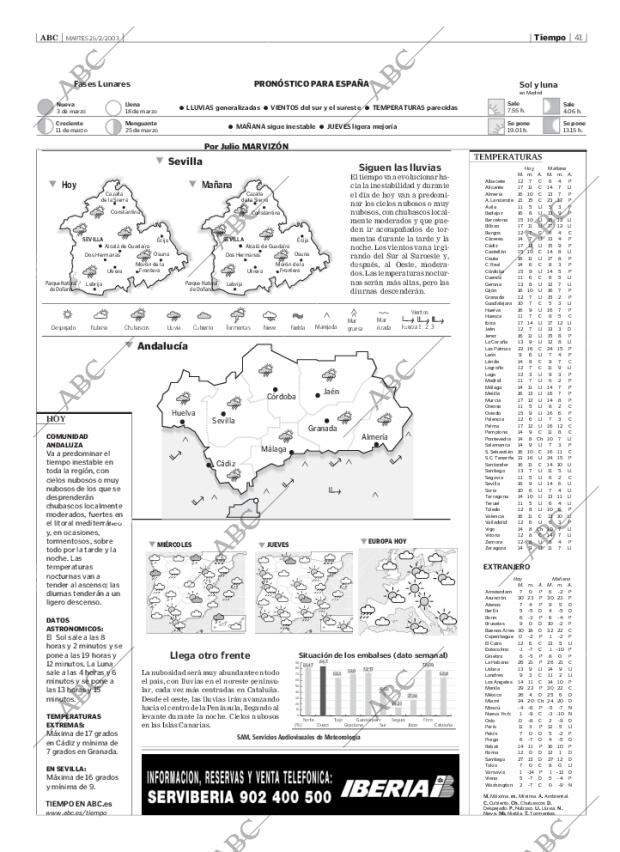 ABC SEVILLA 25-02-2003 página 41