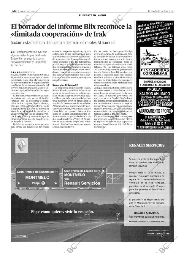 ABC CORDOBA 28-02-2003 página 15