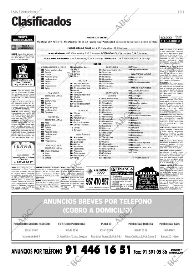 ABC CORDOBA 01-03-2003 página 71