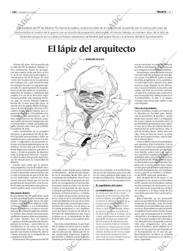 ABC MADRID 02-03-2003 página 43