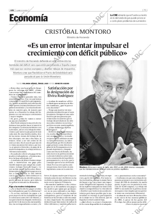ABC MADRID 03-03-2003 página 73