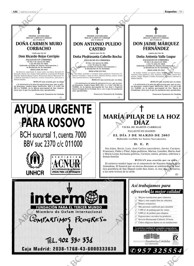 ABC CORDOBA 04-03-2003 página 59