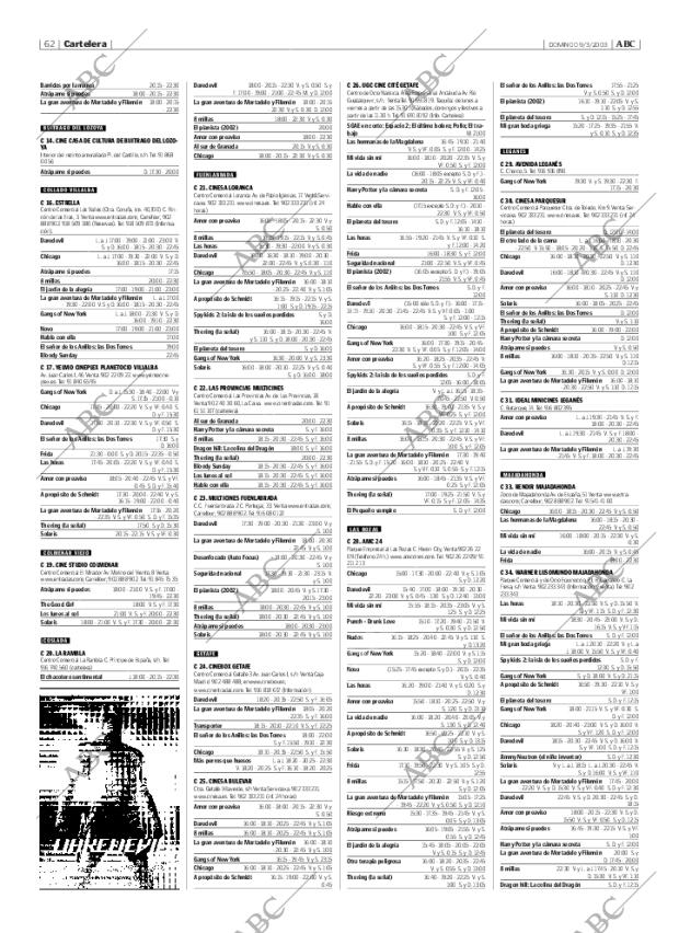 ABC MADRID 09-03-2003 página 62