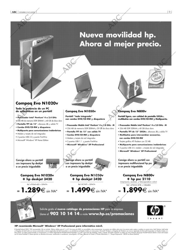 ABC MADRID 09-03-2003 página 9