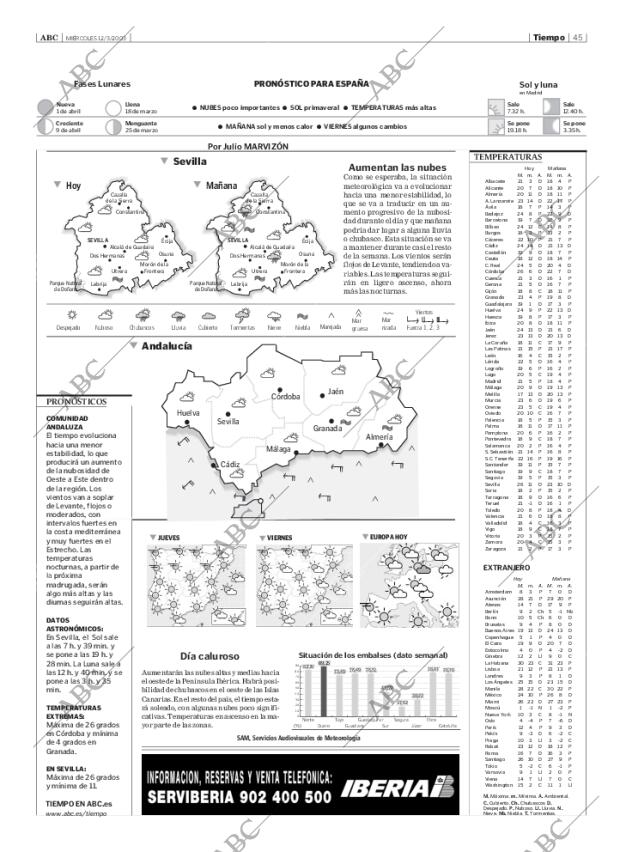 ABC SEVILLA 12-03-2003 página 45