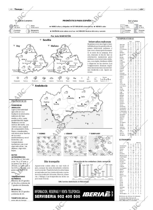 ABC SEVILLA 13-03-2003 página 46