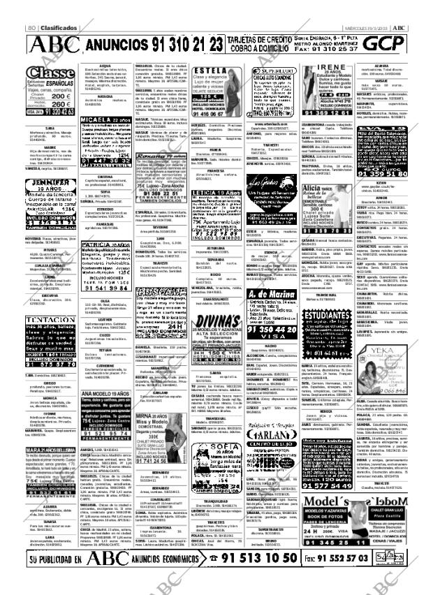 ABC MADRID 19-03-2003 página 80