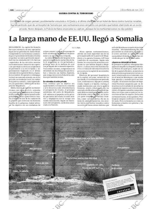 ABC MADRID 20-03-2003 página 25