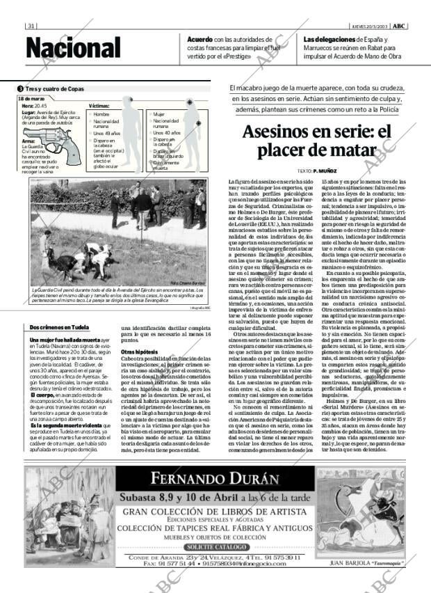ABC MADRID 20-03-2003 página 31