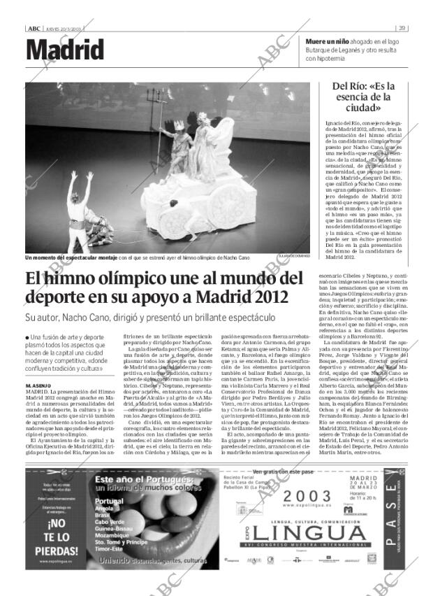 ABC MADRID 20-03-2003 página 39