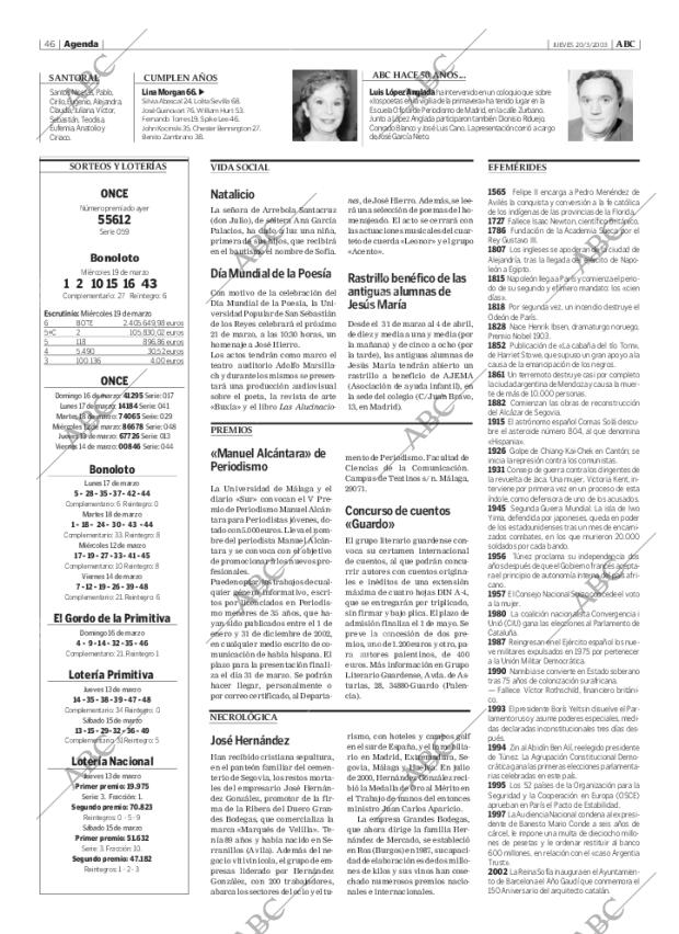 ABC MADRID 20-03-2003 página 46