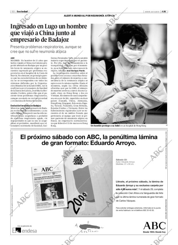 ABC MADRID 20-03-2003 página 50