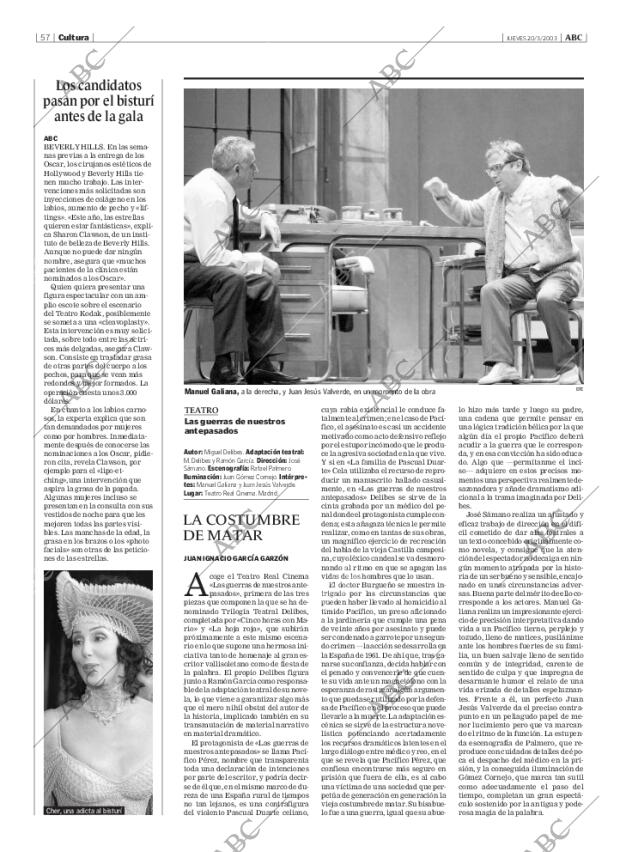 ABC MADRID 20-03-2003 página 57