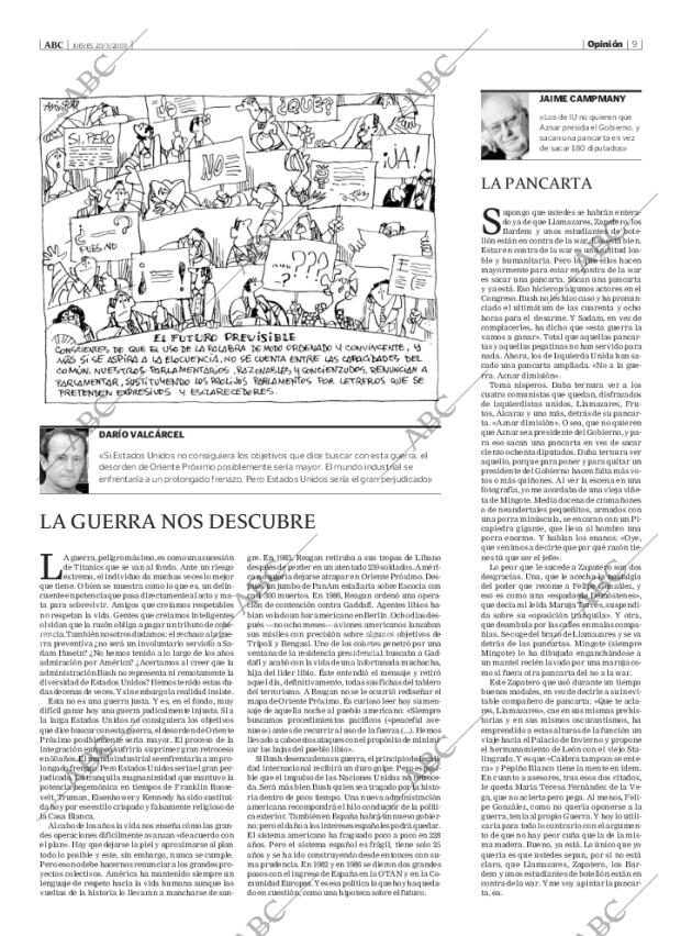 ABC MADRID 20-03-2003 página 9