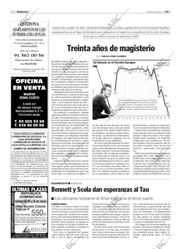 ABC MADRID 20-03-2003 página 94