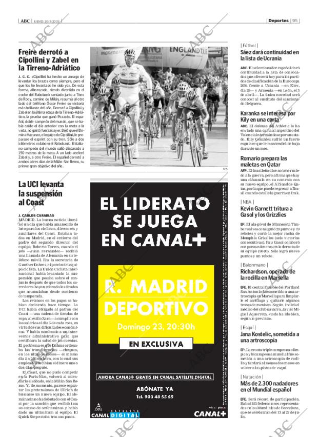 ABC MADRID 20-03-2003 página 95