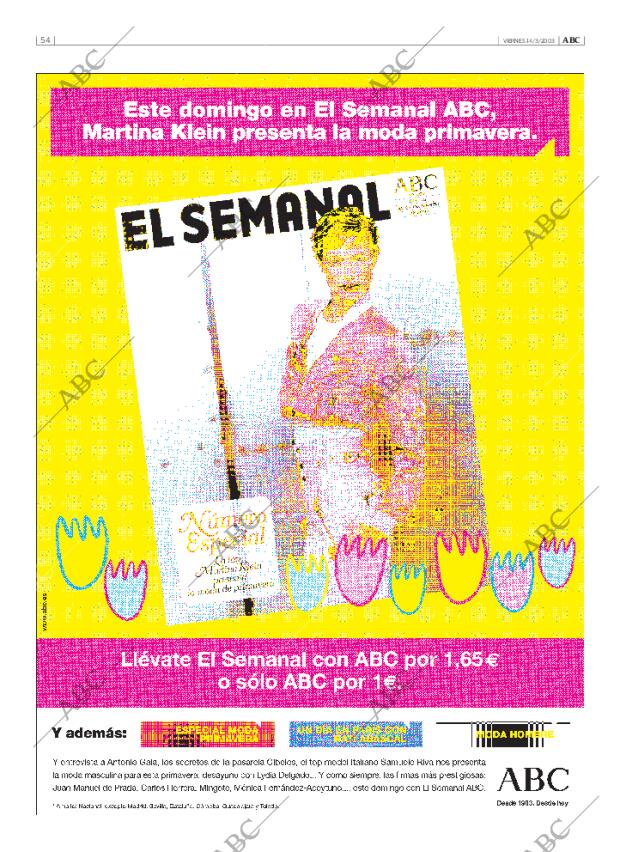 ABC MADRID 20-03-2003 página 96