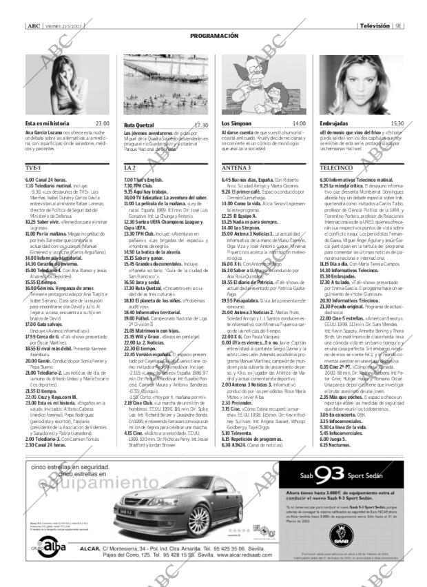ABC SEVILLA 21-03-2003 página 91