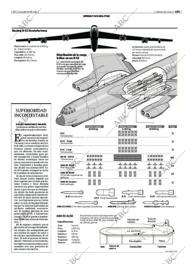 ABC MADRID 22-03-2003 página 20