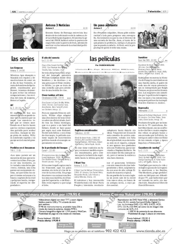 ABC MADRID 01-04-2003 página 105