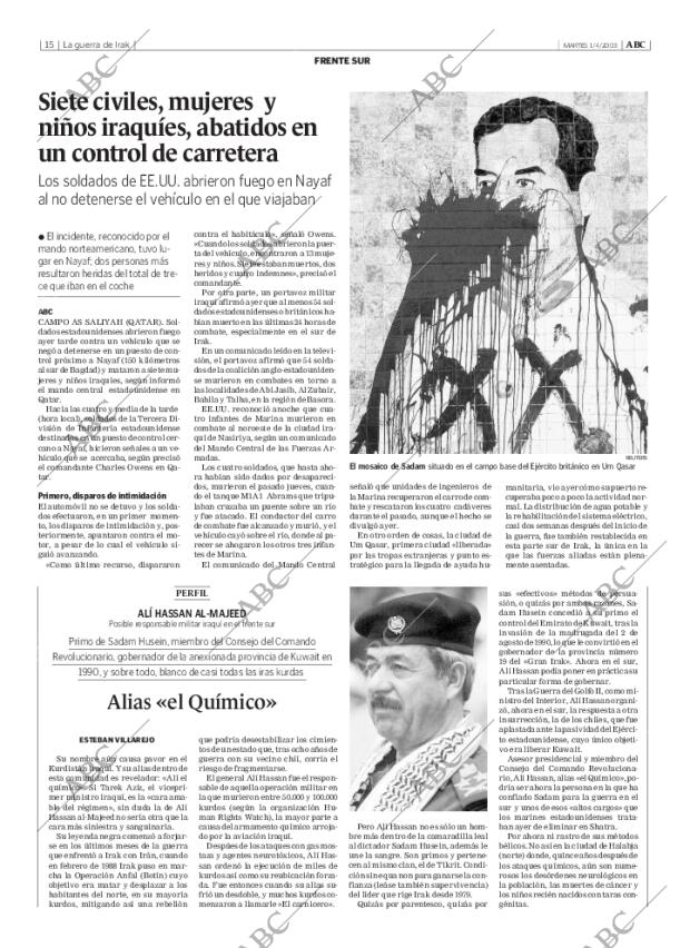 ABC MADRID 01-04-2003 página 15