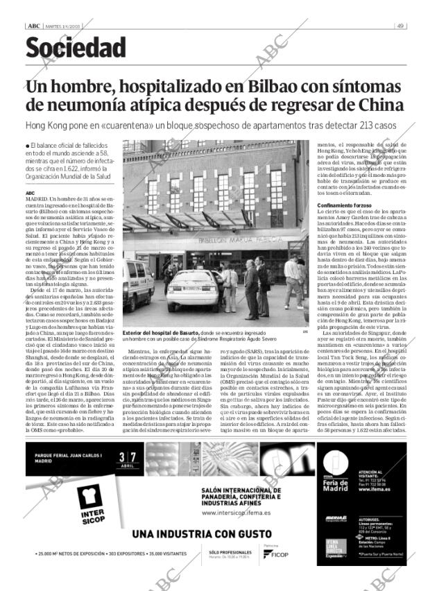 ABC SEVILLA 01-04-2003 página 49
