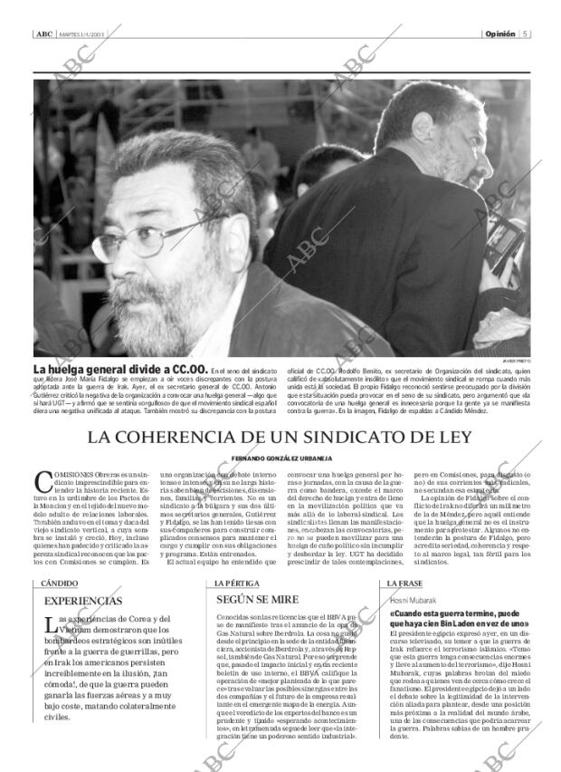 ABC SEVILLA 01-04-2003 página 5