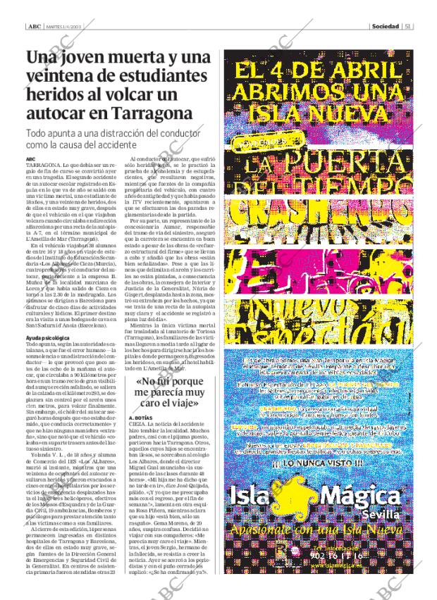 ABC SEVILLA 01-04-2003 página 51
