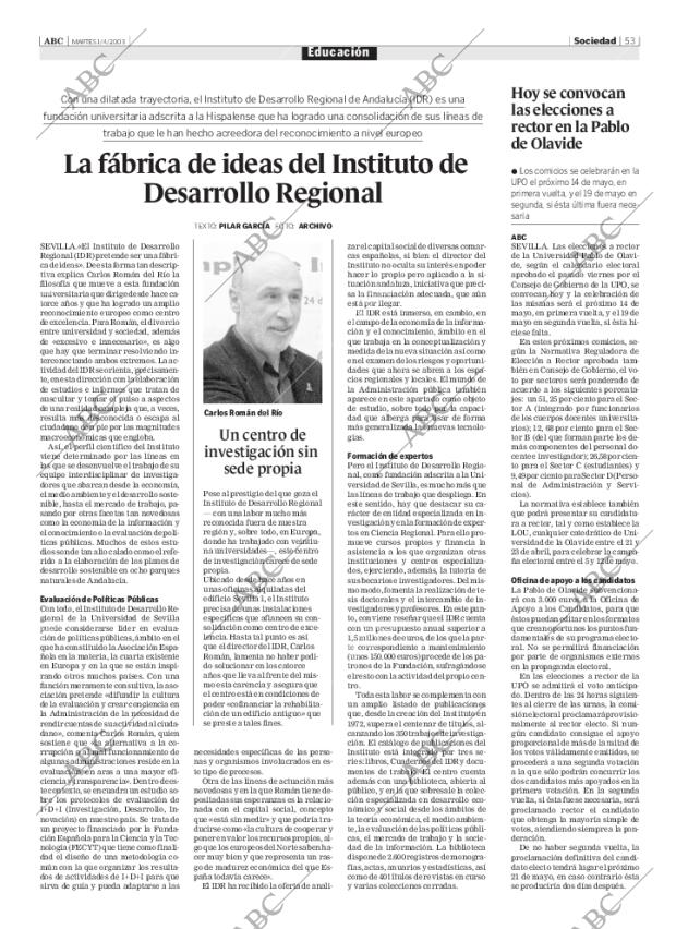 ABC SEVILLA 01-04-2003 página 53