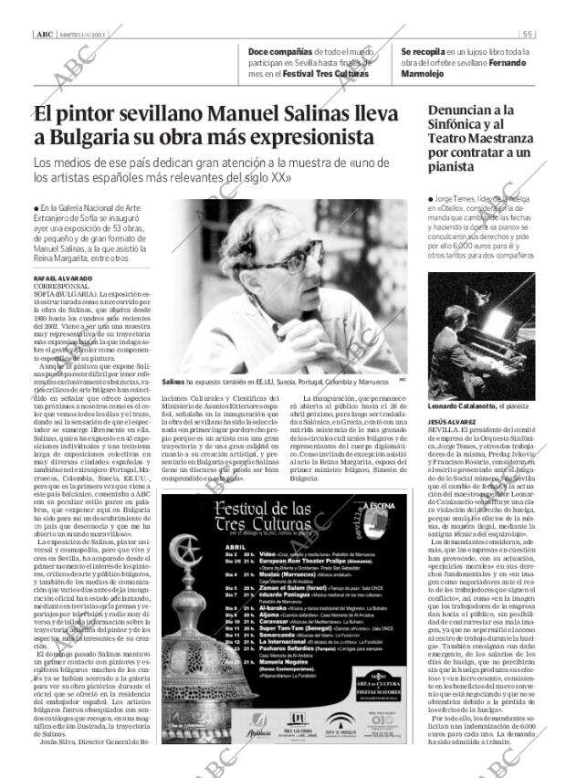 ABC SEVILLA 01-04-2003 página 55